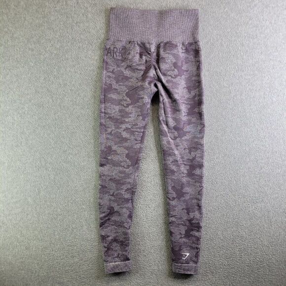 Gymshark Leggings Womens S Purple Adapt Camo Seamless Booty Lifting Shaping - Picture 12 of 13